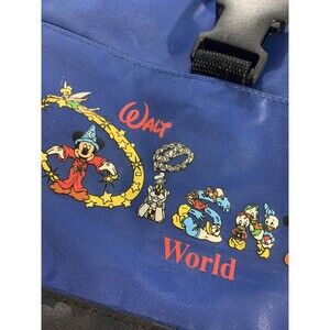 Walt Disney World Park Insulated Lunch Bag DISNEY Soft Blue Excellent Condition